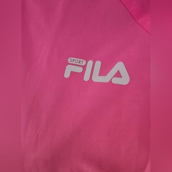 Fila Sport Ombre Hooded Zip-up Windbreaker Coat-Size Medium - Picture 6 of 10